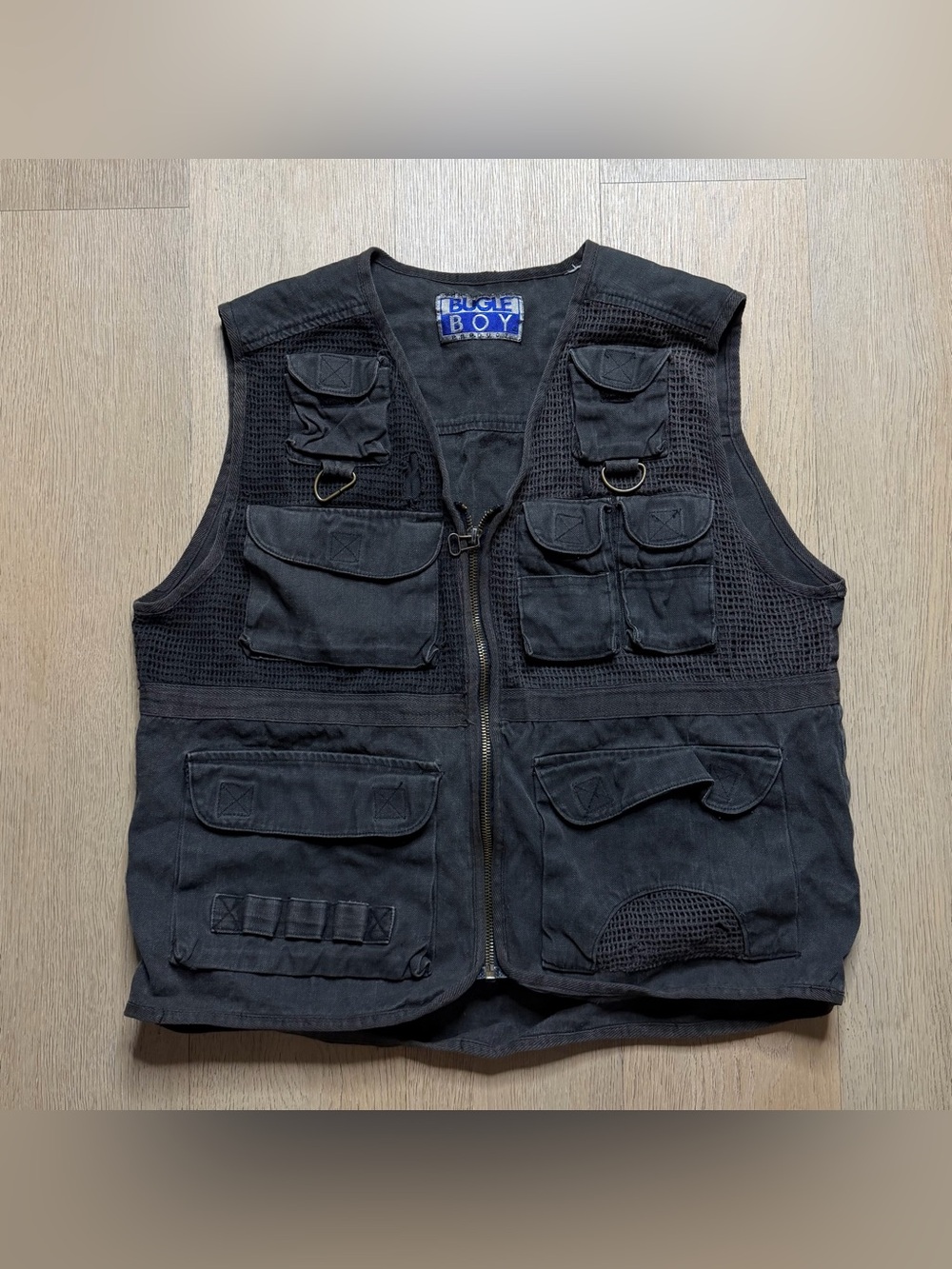 Bugle Boy Vintage tactical vest - men’s small